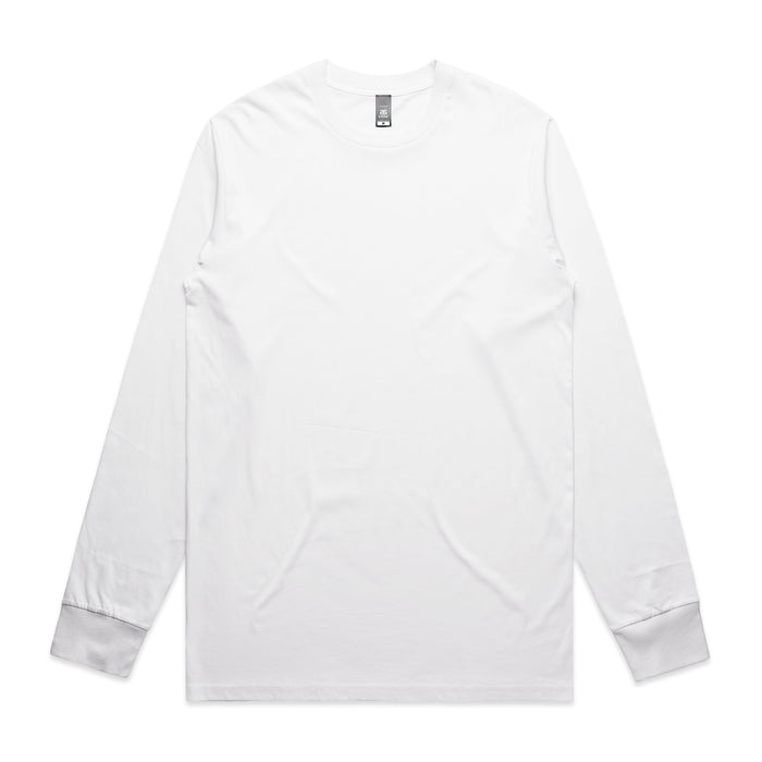 As Colour Long Sleeve Staple T-Shirt with Front and Back Print