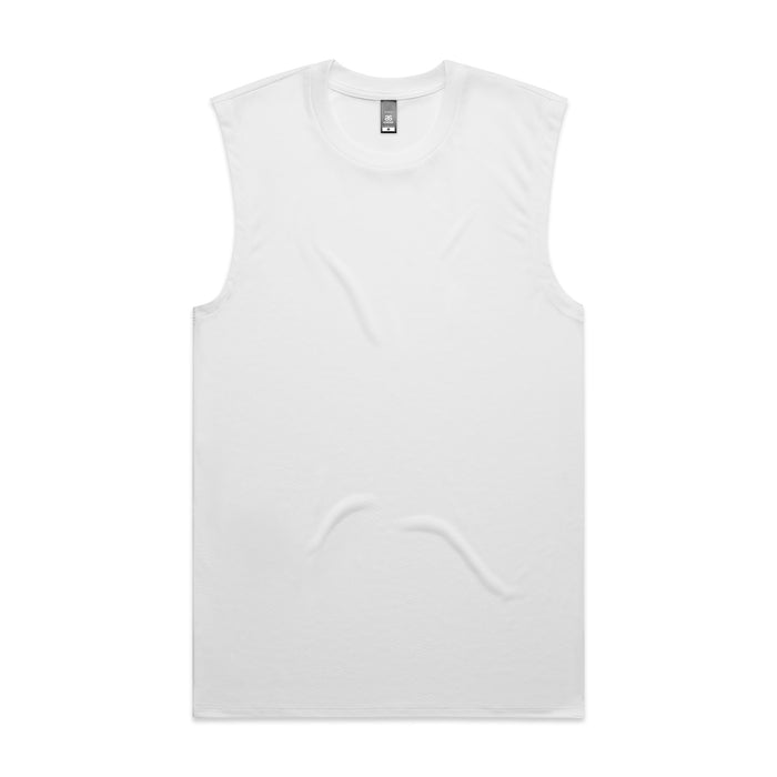 As Colour Staple Active Tank with Front and Back Print
