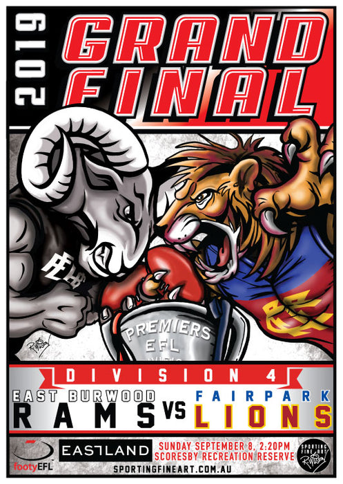 EFL Division 4 Grand Final Poster