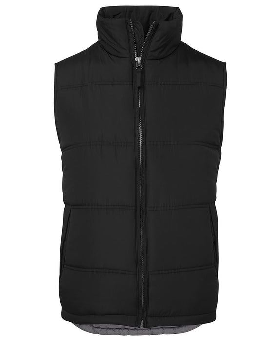 JB's Wear Adventure Puffer Vest with Front and Back Print