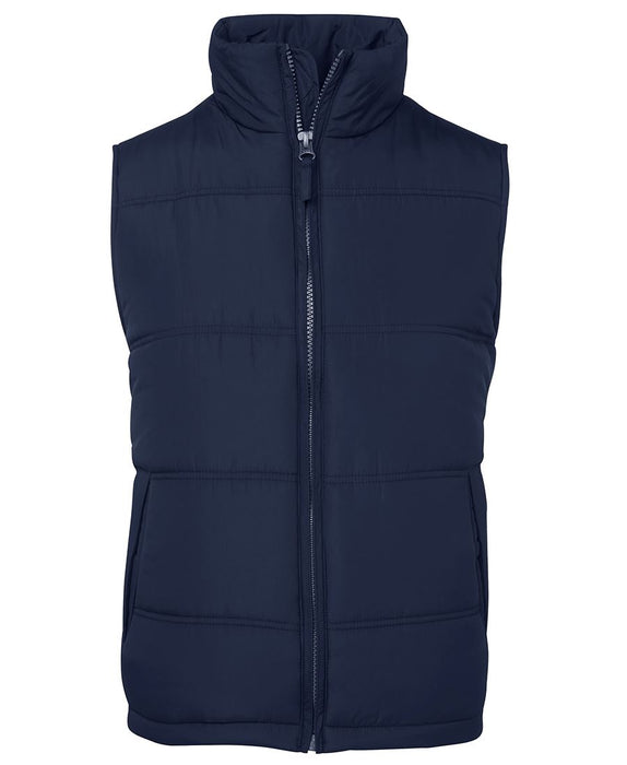 JB's Wear Adventure Puffer Vest with Front Print