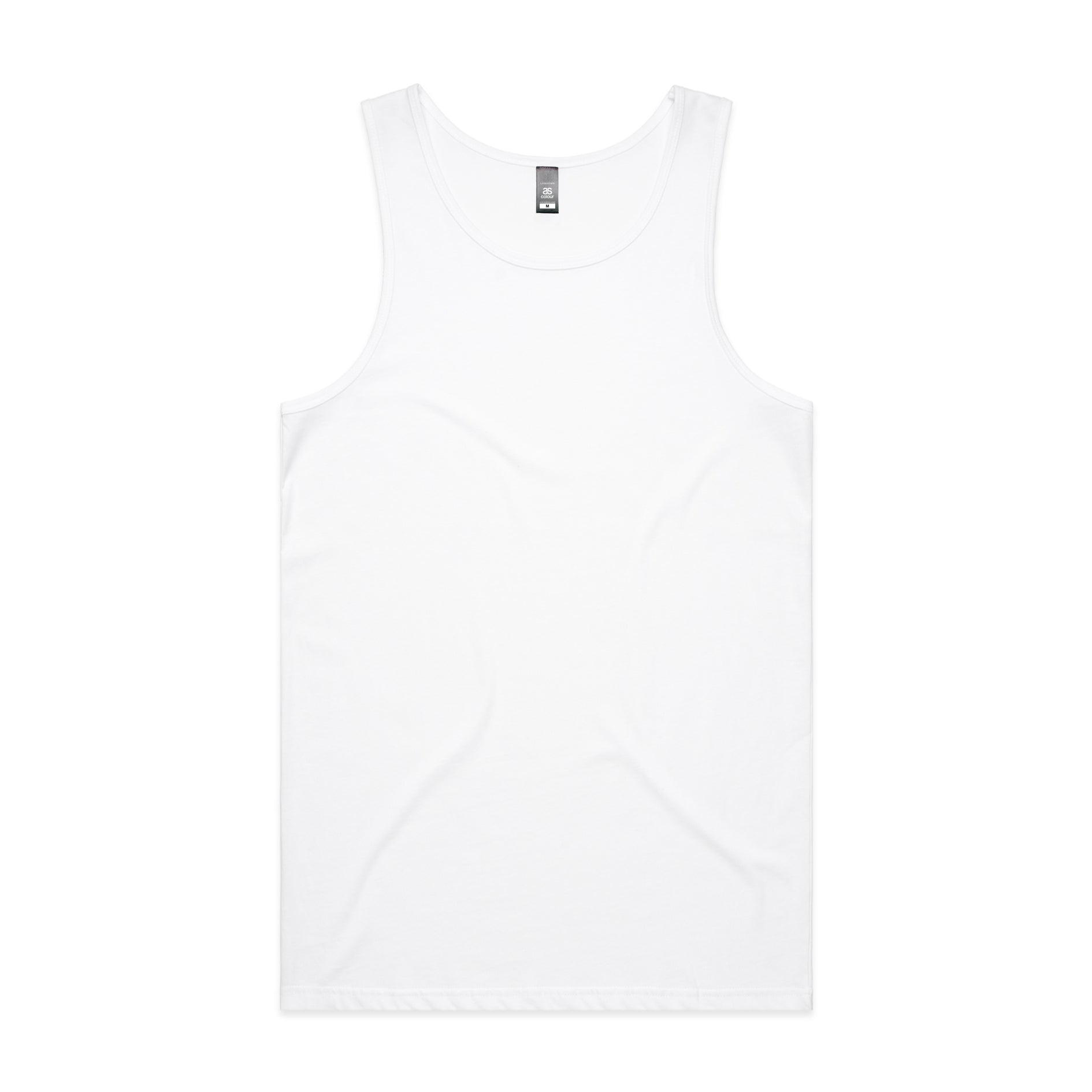 As Colour Lowdown Singlet with Front and Back Print — Sporting Fine Art