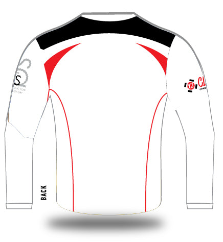 Blackburn CC Mens On-Field Long Sleeve Two-Day Playing Polo