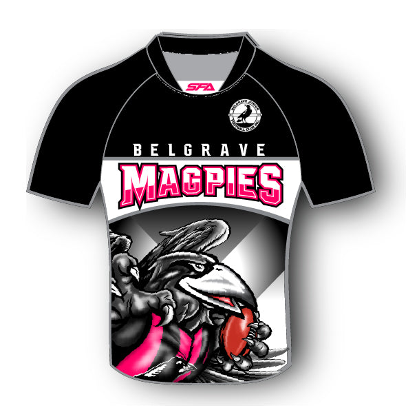 Belgrave JFC Sublimated Pink Training T-Shirt