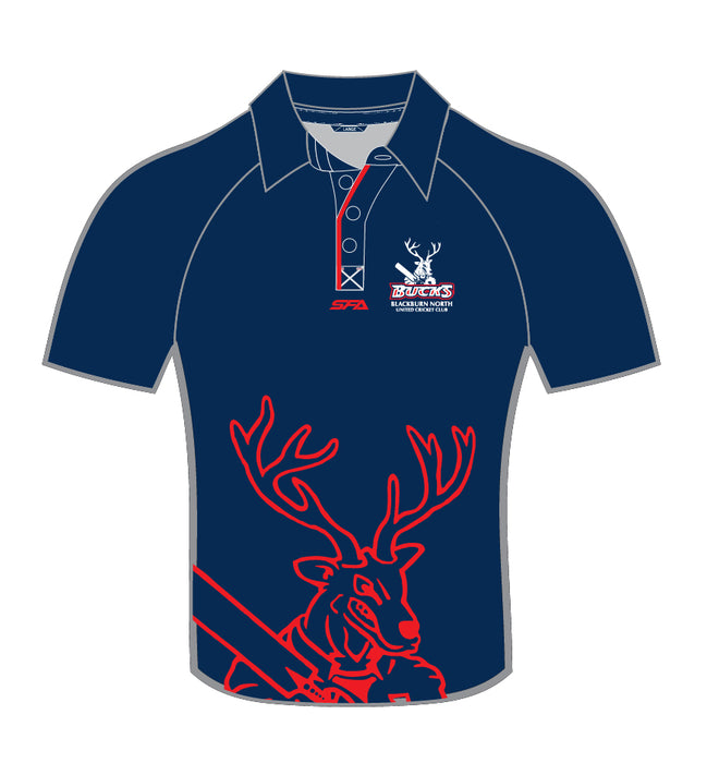 Blackburn North United CC Short Sleeve Playing Polo (One Day)