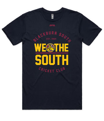 Blackburn South CC 'We South' Cotton T-Shirt