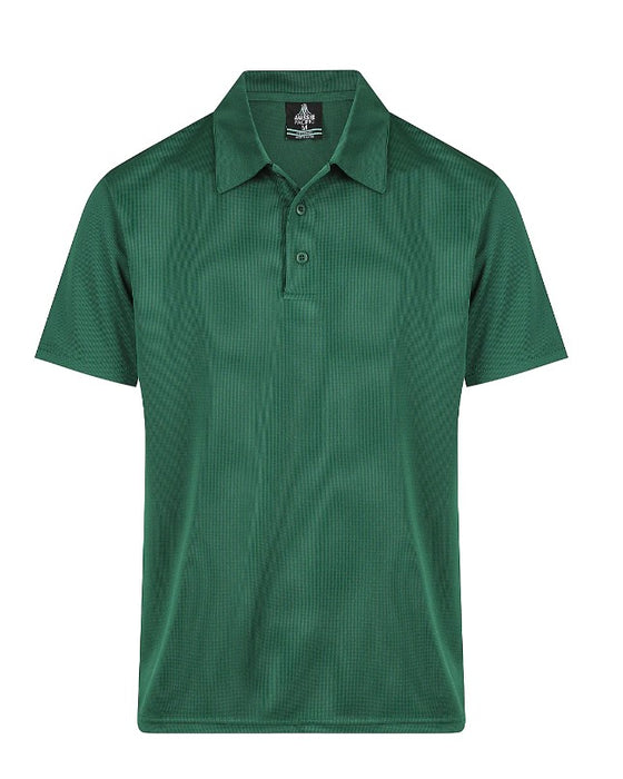 Botany Short Sleeve Polo with Front and Back Print