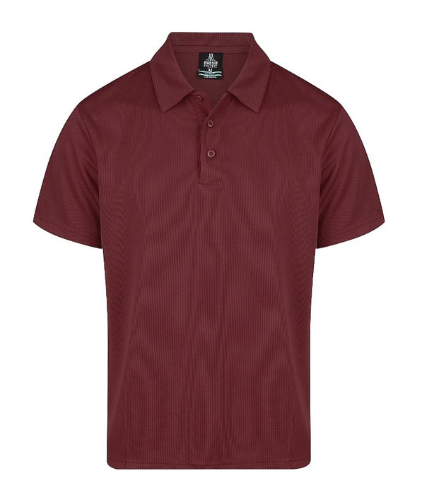 Botany Short Sleeve Polo with Front and Back Print