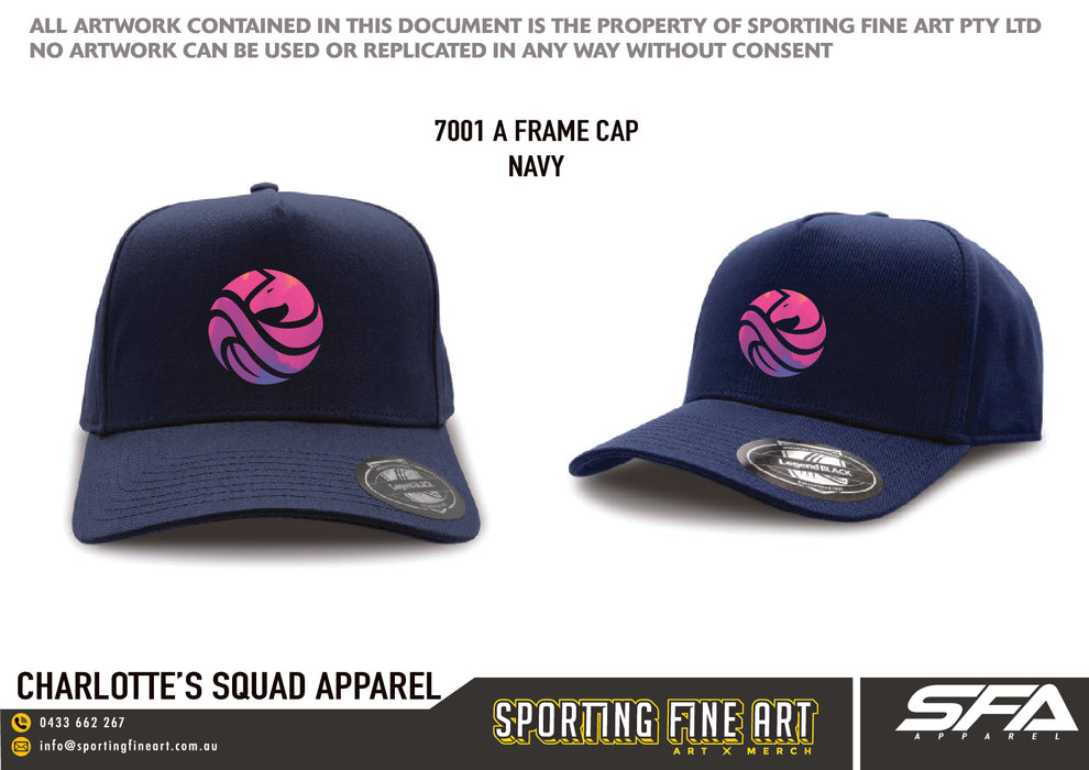 Charlotte's Squad A-Frame Cap