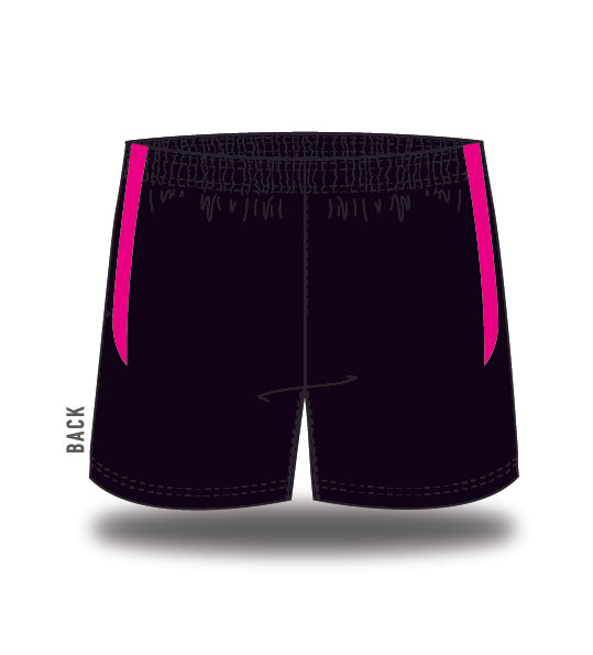 Chirnside Park FNC Mid-Length Pink Training Shorts