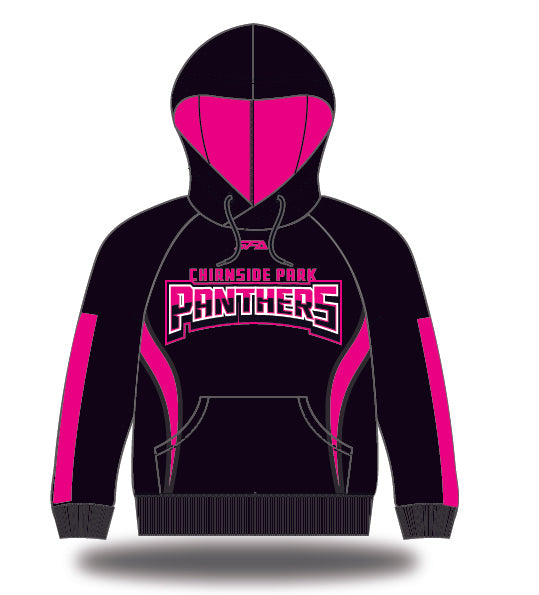 Chirnside Park FNC Pink Sublimated Hoodie with Fleece Lining