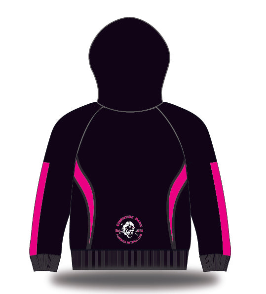 Chirnside Park FNC Pink Sublimated Hoodie with Fleece Lining