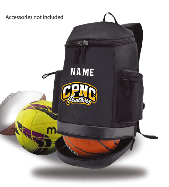 Chirnside Park NC Pod Sports Backpack with Ball Compartment