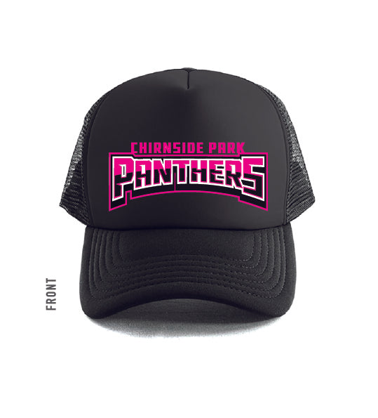 Chirnside Park FNC Black Pink Trucker Cap