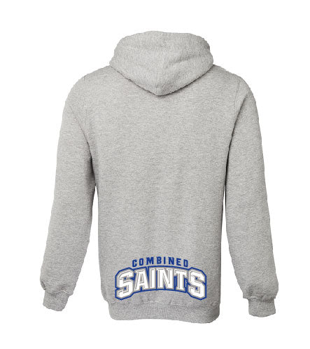 Combined Saints JFC Grey Marle Cotton Hoodie