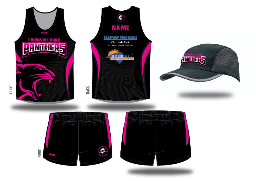 Chirnside Park FNC Pre-Season Pink Singlet Training Pack