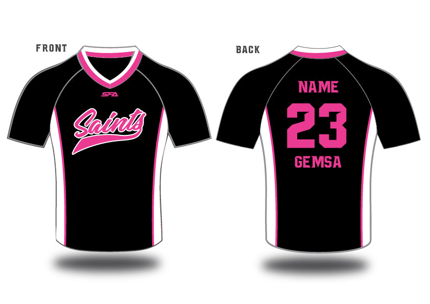 Saints Softball Playing Shirt