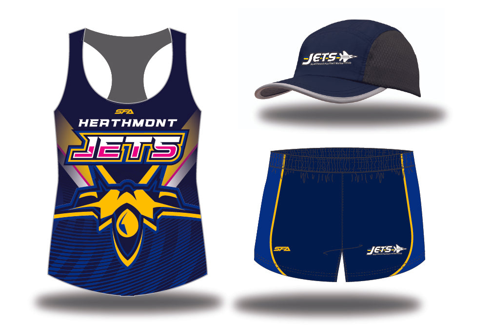 Heathmont FNC Pre-Season Women's Pink Singlet Training Pack