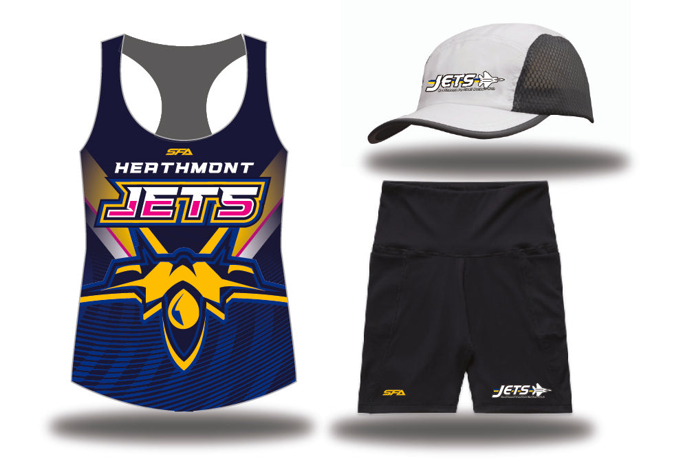 Heathmont FNC Pre-Season Women's Pink Singlet Training Pack