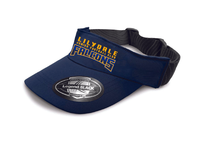 Lilydale JFC Navy Visor