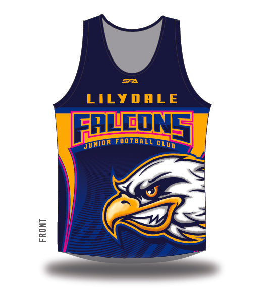 Lilydale JFC Sublimated Pink Training Singlet