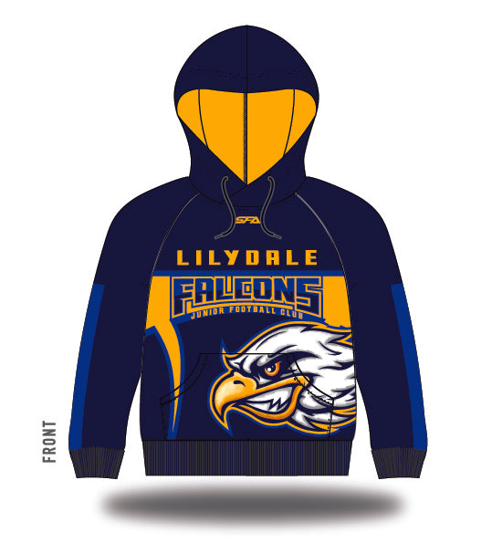 Lilydale JFC Sublimated Hoodie with Fleece Lining