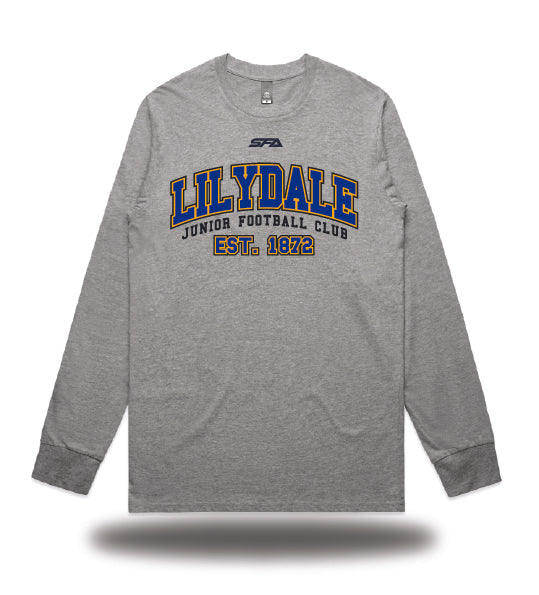 Lilydale JFC College Cotton Long Sleeve T-Shirt