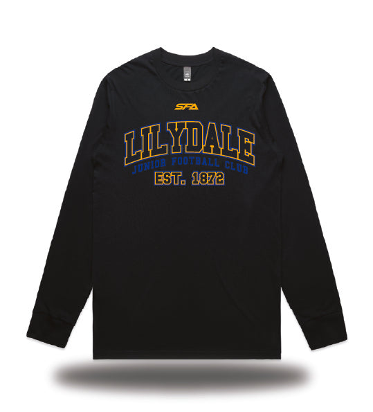 Lilydale JFC College Cotton Long Sleeve T-Shirt