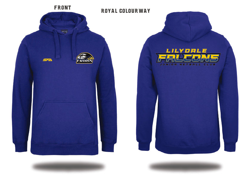 Lilydale JNC Royal Blue Cotton Hoodie