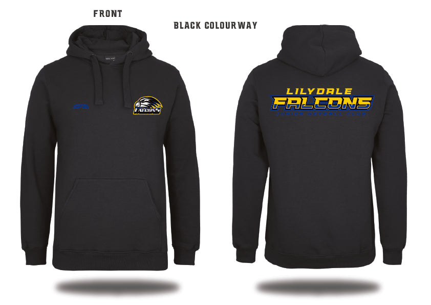 Lilydale JNC Black Cotton Hoodie