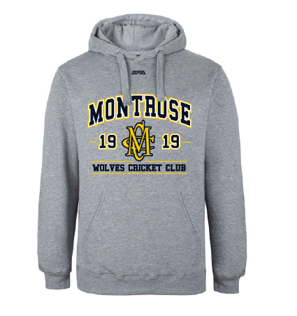 Montrose CC Grey Marle College Hoodie