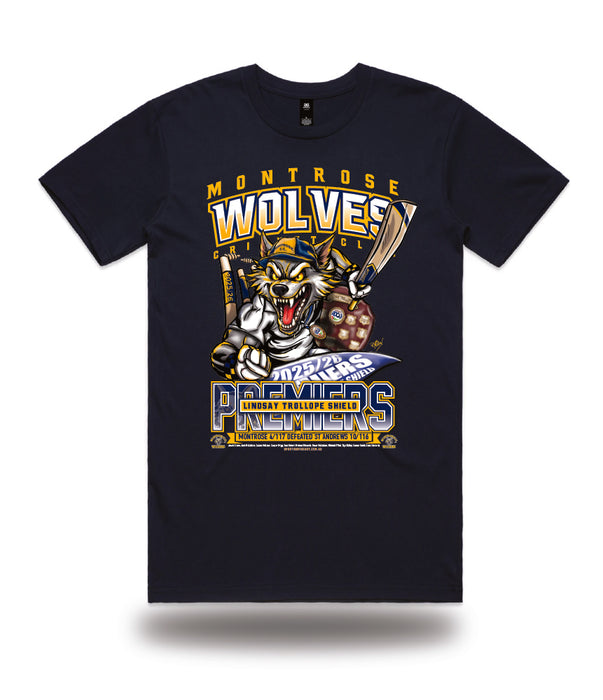Montrose CC 2025/26 Lindsay Trollope Premiership T-Shirt