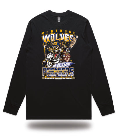 Montrose CC 2025/26 Lindsay Trollope Long Sleeve Premiership T-Shirt