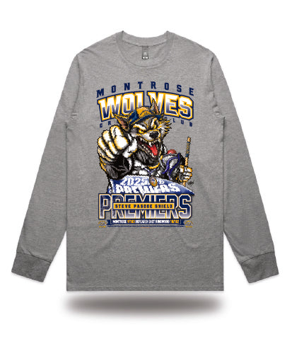 Montrose CC 2025/26 Steve Pascoe Long Sleeve Premiership T-Shirt