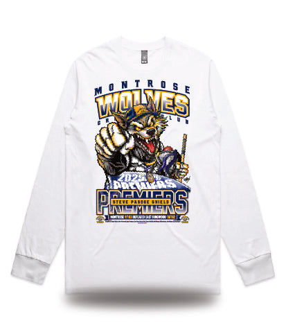 Montrose CC 2025/26 Steve Pascoe Long Sleeve Premiership T-Shirt