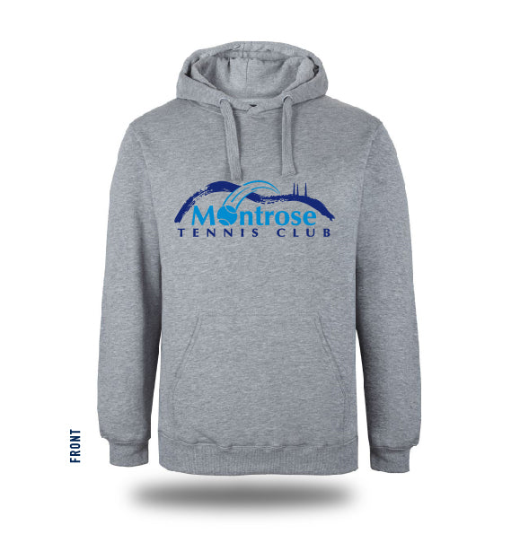 Montrose Tennis Club Grey Marle Fleece Hoodie