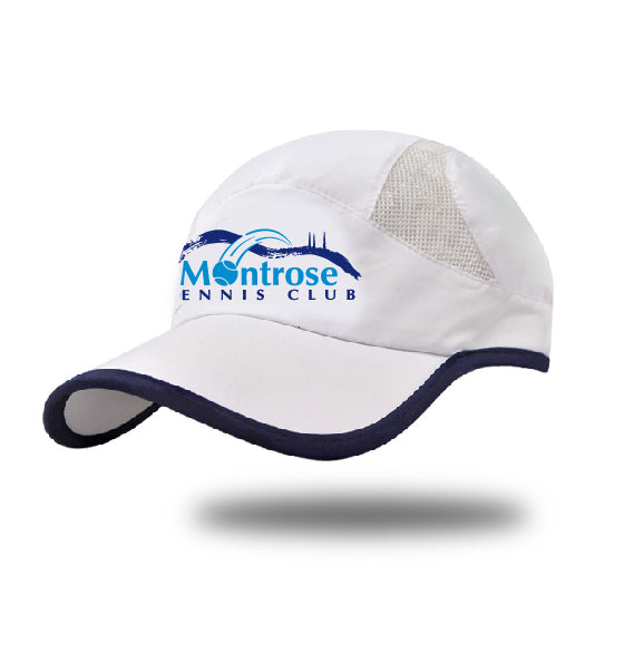 Montrose Tennis Club White/ Navy Active Cap