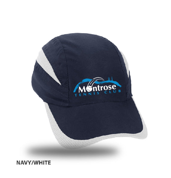 Montrose Tennis Club Navy Active Cap