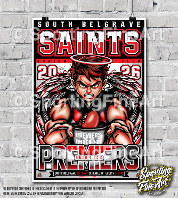 South Belgrave JFC Under 14 Boys 2026 Premiership Poster