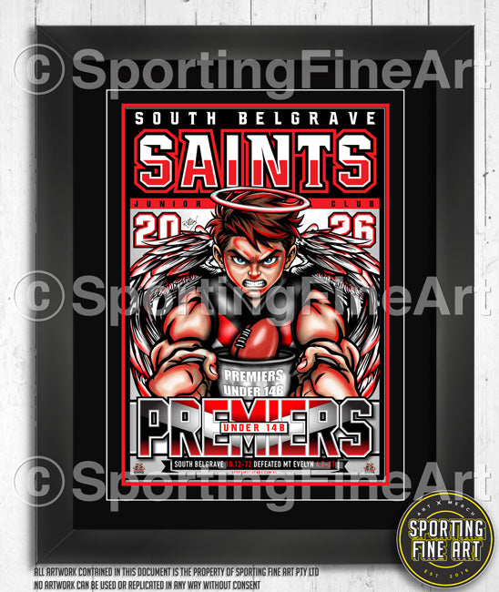 South Belgrave JFC Under 14 Boys 2026 Premiership Poster