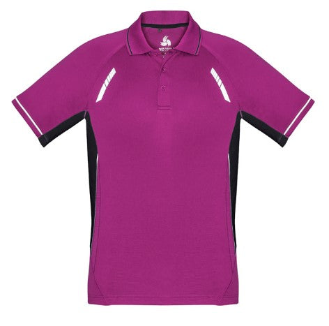 Renegade Short Sleeve Polo with Front and Back Print