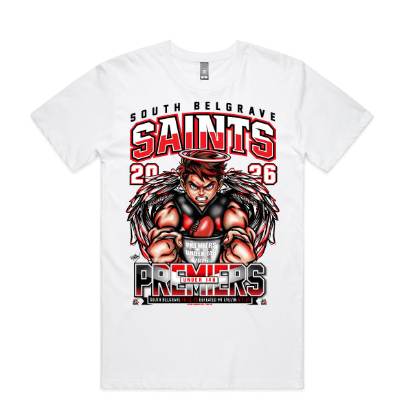 South Belgrave JFC Under 14 Boys 2026 Premiership T-Shirt
