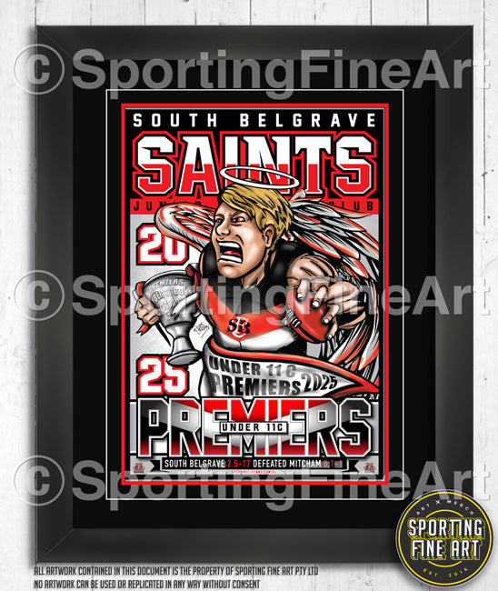 South Belgrave JFC Under 11 Boys 2025 Premiership Poster