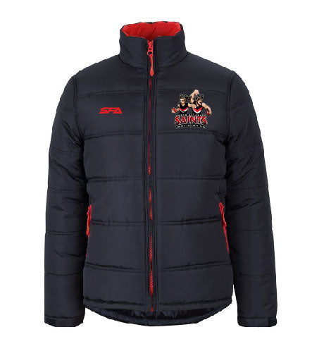 South Belgrave JFC Contrast Puffer Jacket