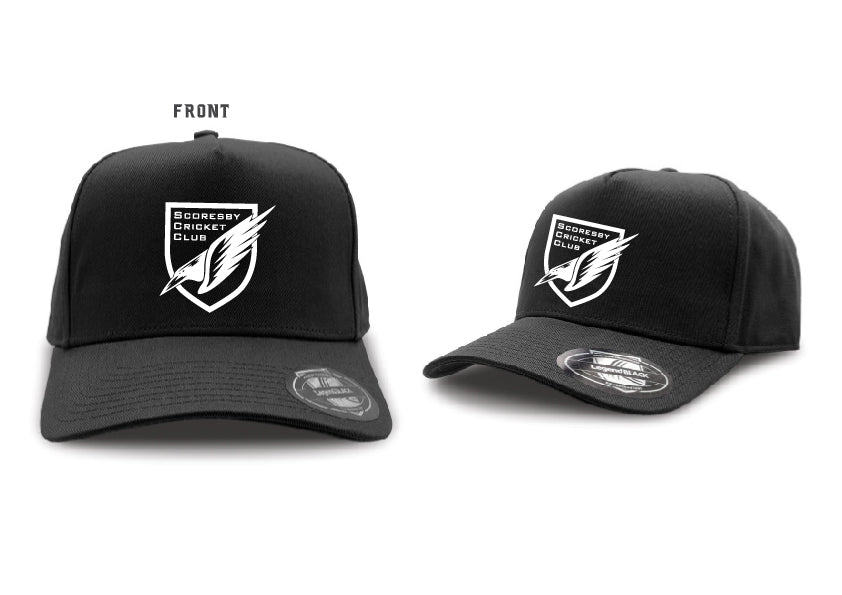 Scoresby CC Black A-Frame Cap