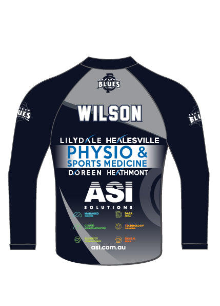 Croydon JFC Sublimated Long Sleeve Warm Up T-Shirt