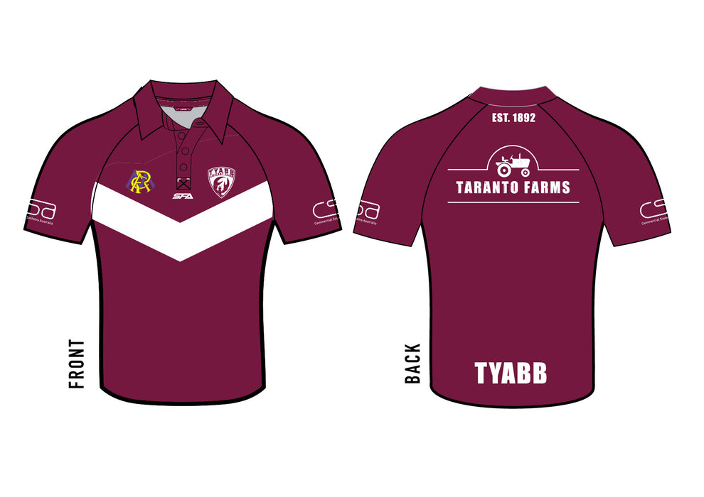 Tyabb CC Short Sleeve Playing Polo (One Day)