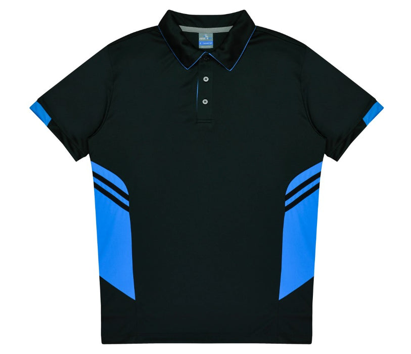 Tasman Short Sleeve Polo with Front and Back Print