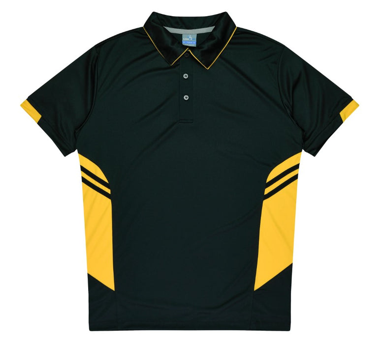 Tasman Short Sleeve Polo with Front Print
