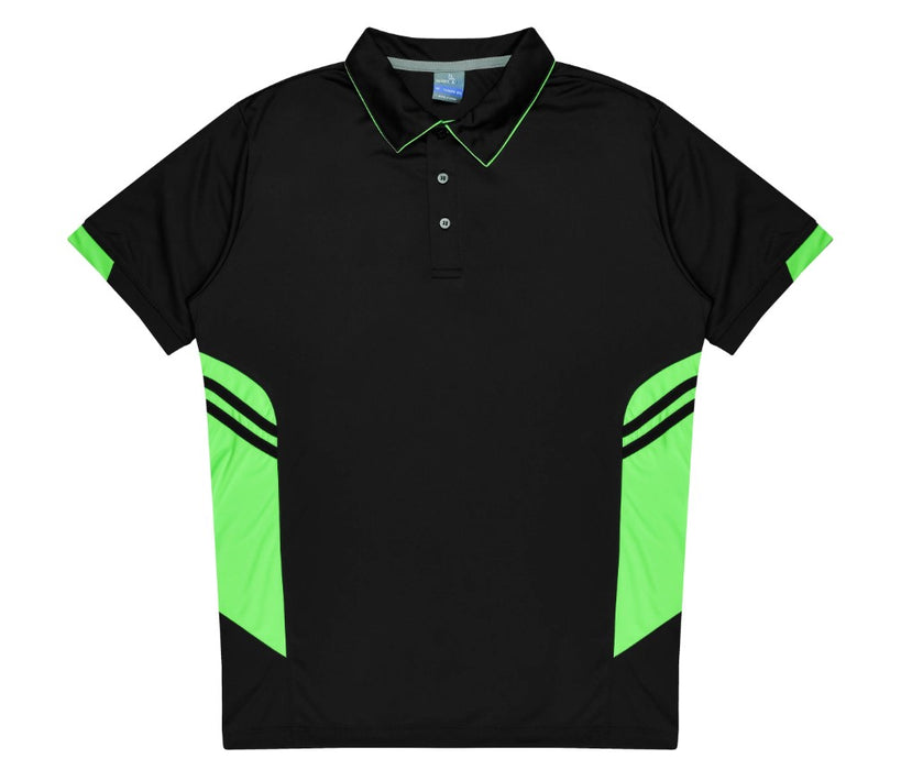 Tasman Short Sleeve Polo with Front and Back Print